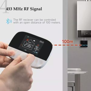 Tuya Wifi Smart termostato elettrico per riscaldamento a pavimento riscaldamento a Gas termostato digitale programmabile 433RF - Product Image 3