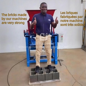 Pavimentadora de pavimento de hourdis de enclavamiento de cemento manual, máquina de fabricación de bloques de ladrillo de hormigón de cemento hueco, 2017 - Product Image 5