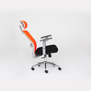 批发定制您的标志现代工作办公椅廉价行政黑色豪华办公椅 - Product Image 3
