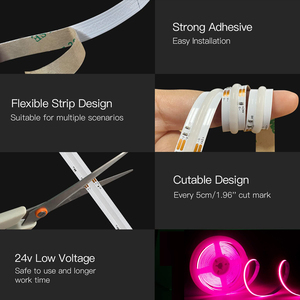 Colorful Magic COB RGB Pixel <strong>LED</strong> Strip 24V 420LEDs/m RGB/RGBIC COB <strong>LED</strong> Strips Light - Product Image 4