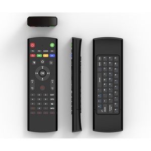 Universal USB 2.4GHz air Mouse Remote <strong>Control</strong> with Qwenty <strong>Keyboard</strong> for <strong>Android</strong> TV Ble <strong>Keyboard</strong> Remote <strong>Control</strong> - Product Image 1