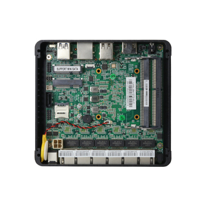 Newest Barebone Mini PC 6 Ethernet <strong>Lan</strong> In-tel Ce-leron J1900 Quad Core PFesense Firewall Computer Router with 8G Ram 12G SSD WIF