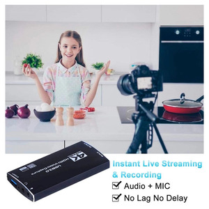 HDMI a USB3.0 Capture 4K 60Hz Convertidor de video portátil confiable para transmisión de juegos Transmisiones en vivo Grabación de video - Product Image 6