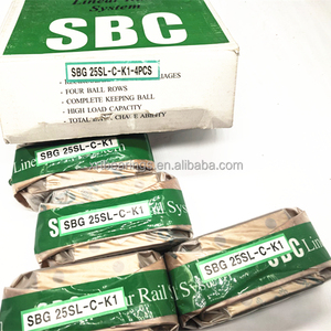 <strong>SBG25SL</strong> SBC Linear Rail Guideway Block SBG 25SL-<strong>C</strong>-<strong>K1</strong> Linear Block SBG25SLL - Product Image 1