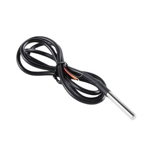 DS1820 Waterproof Digital <strong>Temperature</strong> <strong>Sensor</strong> 1M 18B20 Stainless Steel Water <strong>Temperature</strong> Probe 1M 18B20 <strong>Temperature</strong> <strong>Sensor</strong> - Product Image 1