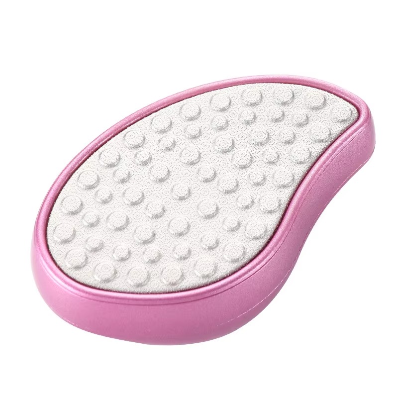 Pink electroplated shell + stainless steel convex surface