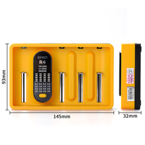 顶级18w充电器Efest Imate R4 Qc 3.0 3A 1.2v 1.5v Nimh Ni-Cd aa aaa aaaa电池3.7V锂离子电池类型C充电器 - Product Image 6