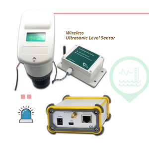 Controlador inalámbrico de nivel de tanque ultrasónico de ondas para bomba de agua Sensor de nivel ultrasónico inalámbrico medidor de nivel de señal RF - Product Image 1