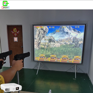 VR เกมยิงปืนเลเซอร์3D จำลองการยิงเสมือนจริงในร่มสำหรับห้างสรรพสินค้าได้รับเงินโอกาส - Product Image 6