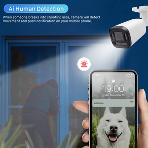 Freezer/armazenamento frio aquecido bala 5MP CCTV segurança rede câmera para ambiente frio