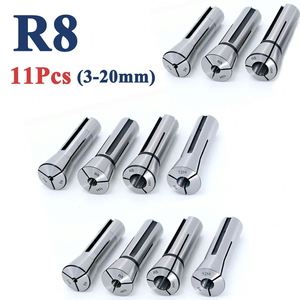 R8铣床夹头公制英国夹紧尺寸铣削刀架R8夹头卡盘组弹簧夹头 - Product Image 3