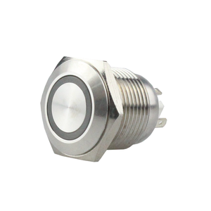 16mm Momentary Led h IP65 Metal 16mm Round Door <strong>Exit</strong> <strong>Button</strong> Release Pushbutton <strong>Switch</strong> - Product Image 1