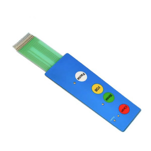 Personalización de fábrica Muestra gratis Interruptor de membrana de matriz de 4 teclas Teclado Panel de control Teclado - Product Image 2