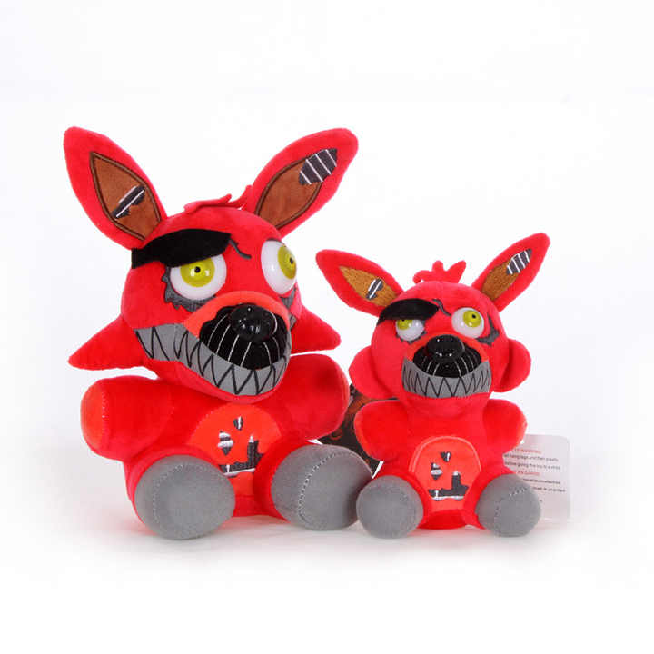 Drop-shipping Five Nights at Freddy Pendant Keychain FNAF Peluches Plush Stuffed FNAF Freddy Plush Toys