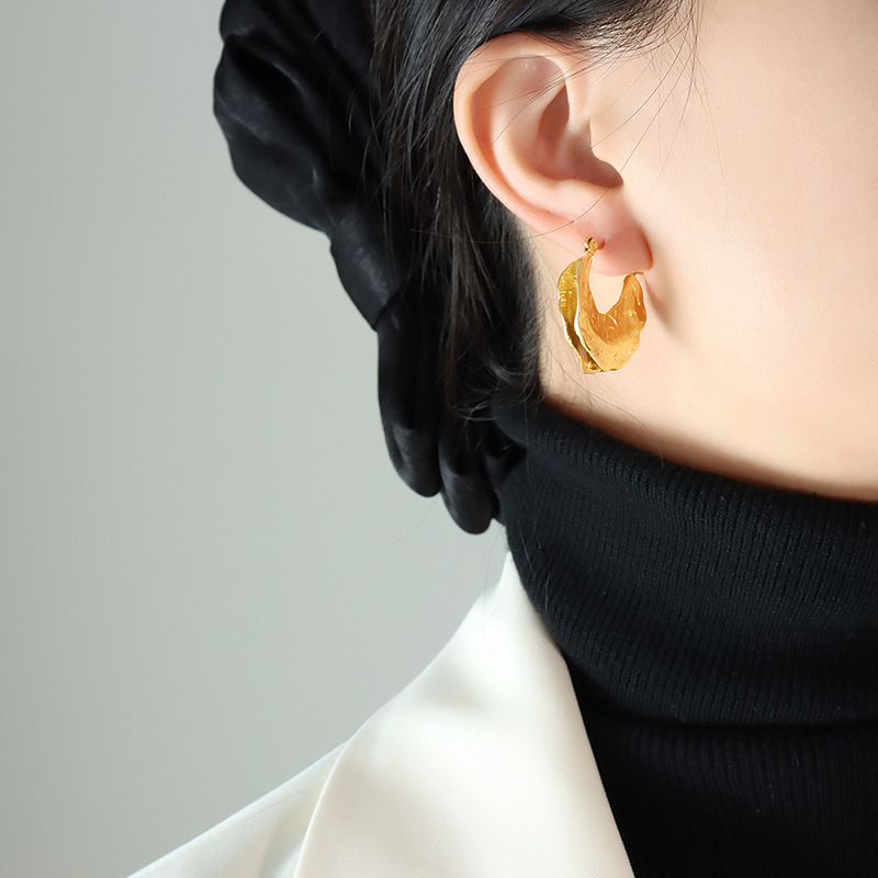 Boucles d'oreilles en or