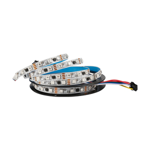 DMX512 60LED/mフレキシブルRGB LEDストリップライトDC12V IP67防水屋外ウェディングバーファンフェアカット可能リモコンPCB - Product Image 3