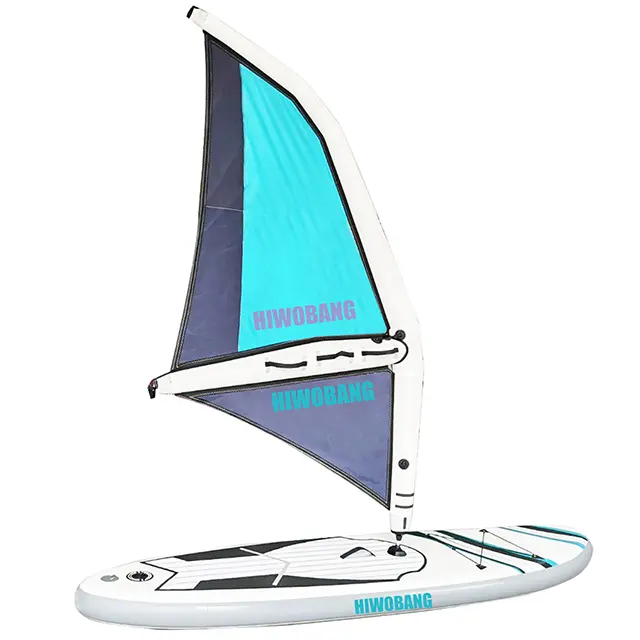 Favoriete Professionele Fabrikant Custom Logo Opblaasbare Sup Paddle Windsurf Board Met Zeil