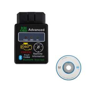 高级ELM327 BT OBD2 V2.1检查故障代码擦除故障HH OBD V2.1代码扫描仪用于汽车诊断 - Product Image 1