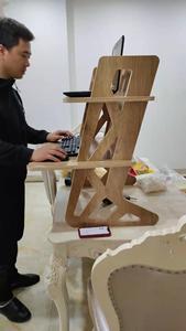 Simple Style Multipurpose Wood Foldable Portable Laptop Stand <strong>Computer</strong> Desk Office Study <strong>Tables</strong> Desk - Product Image 6