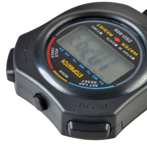 Digital Stopwatch LCD Chronograph <strong>Timer</strong> Held Sports Electronic Counters Timing Tools for Athletes Training <strong>AM</strong> PM Display Month