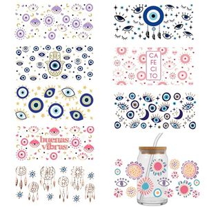 Bán buôn 50000 + Thiết kế chất lượng cao UV dtf Libbey bọc chuyển 40oz 20oz 16oz phim hoạt hình thủy tinh có thể in UV dtf cup kết thúc tốt đẹp - Product Image 6