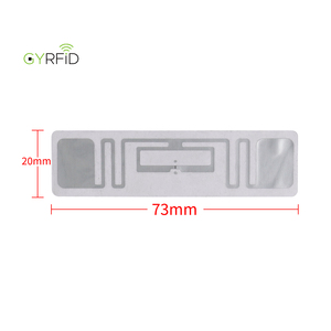 ウェットインレイ860-960mhz U9 Uhf RFIDタグステッカー長距離UHF RFIDタグ - Product Image 2