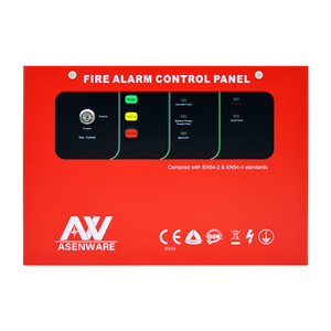 2 verdrahtete Konventionelle Feuer Alarm Control Panel GSM Feuer Alarm System