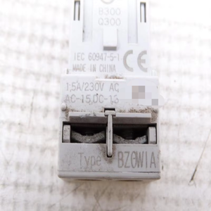 ELEKTRISCHER BZ-0WIA KONTAKT BLOCK Neues Original Ready Stock Industrielle Automatisierung PAC Dedizierte SPS-Programmier steuerung - Product Image 1