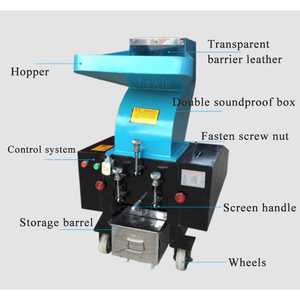 Plastik kırma makinesi parçalayıcı geri dönüşüm plastik ezme makinesi plastik kırma makinesi - Product Image 4