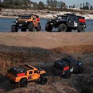 4WD RC tırmanma kamyon çapraz RC EMO X4 uzaktan kumanda paletli CNC yağ dolu şoklar profesyonel Off Road için hafif lastikler - Product Image 6