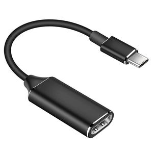 Type-C to <strong>HDMI</strong>-compatible <strong>Adapter</strong> <strong>USB</strong> 3.1 (<strong>USB</strong>-C) to -compatible Male to Female Converter for PC Computer TV Display Phone - Product Image 1