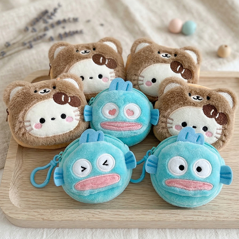 Porte-monnaie en peluche-13