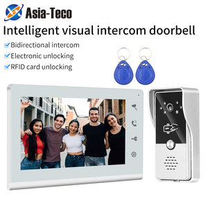 Video Doorphone <strong>Intercom</strong> <strong>System</strong> Kit for Villa 720P Touch Screen Outdoor IP65 Waterproof RJ45 Doorbell Camera AHD4 - Product Image 2