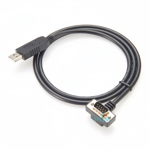สายเคเบิลอะแดปเตอร์แบบอนุกรมสำหรับ RS232 USB เป็น DB9แบบอุตสาหกรรมใช้ทำมุมได้90องศาสำหรับแล็ปท็อป Serial Port PDA โมเด็มเราเตอร์และอื่นๆ - Product Image 1