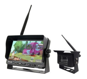 2.4G Wireless 7inch AHD 1080P Monitor High Resolution Bus <strong>Display</strong> Monitor 4CH Quad Images Digital Monitor - Product Image 1