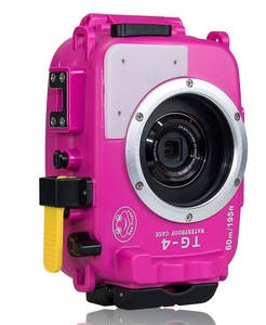 Seafrogs 60m/195ftオリンパス<span class=keywords><strong>TG4</strong></span>カメラ用水中ダイビングカメラケース60M/195ftTG4ハウジング防水オリンパスカメラケース