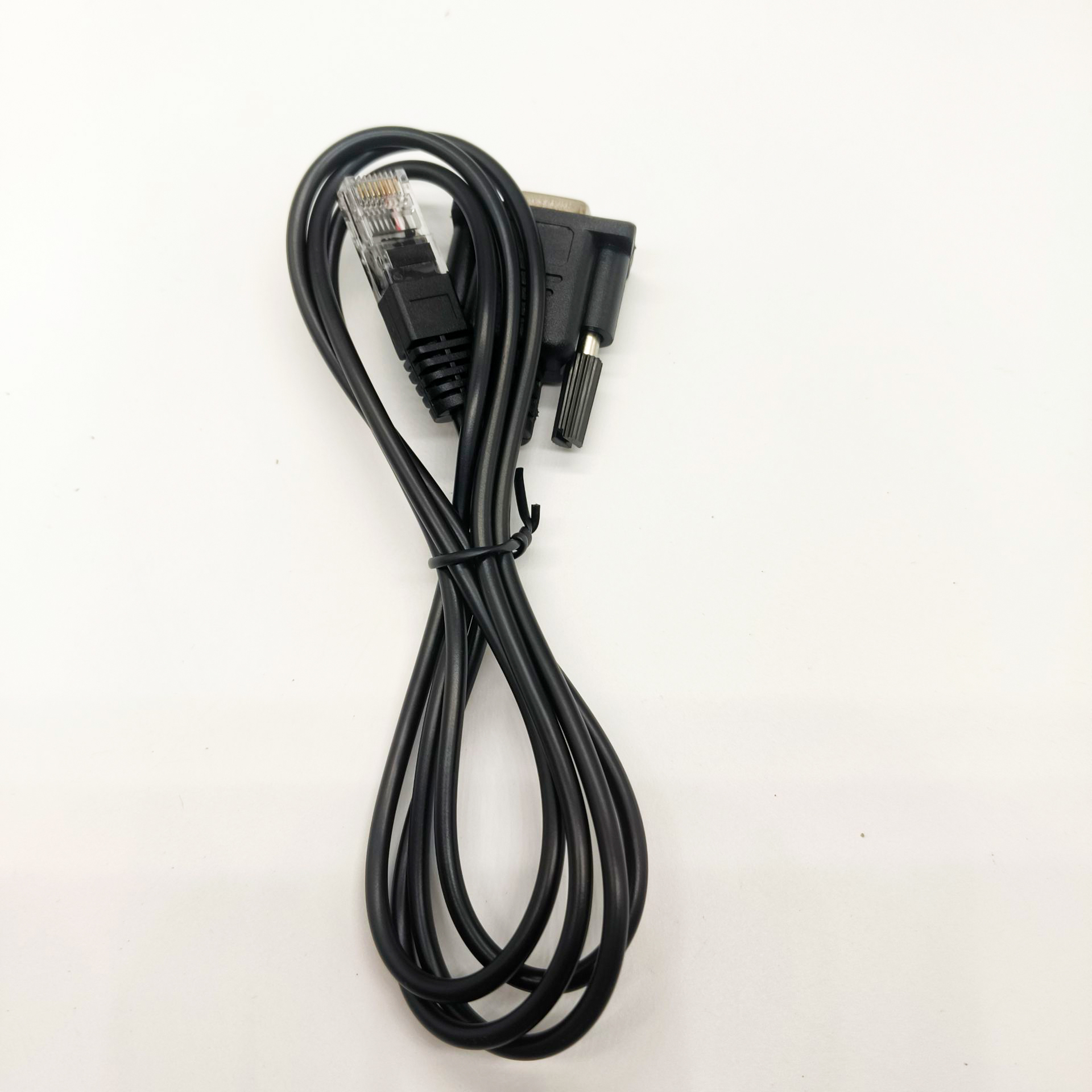 DB9 Male/Female to RJ45 Male Serial Console Cable, 1M