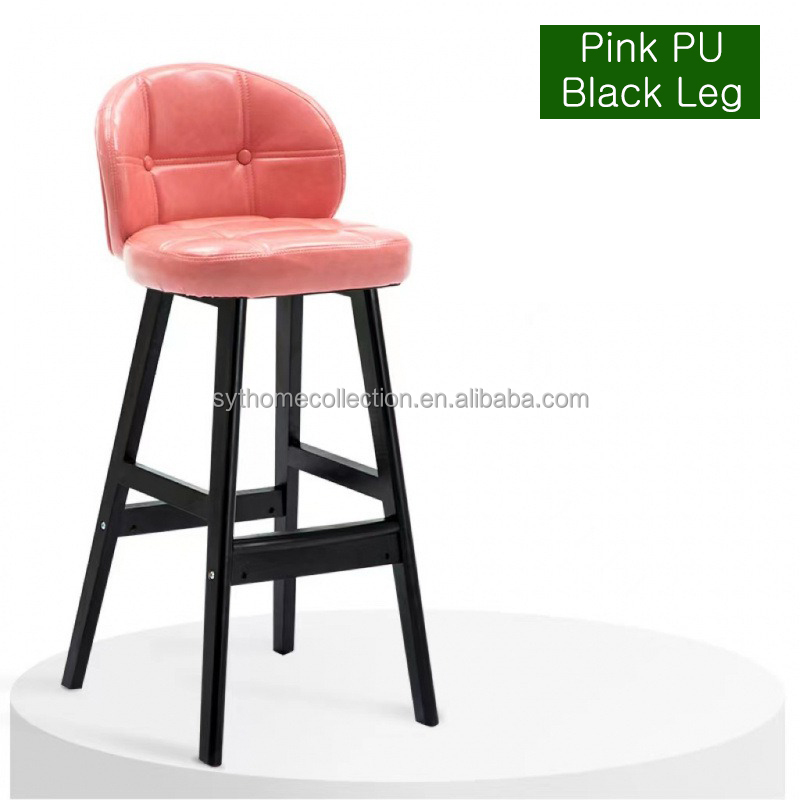 Asiento rosa + Pata negra