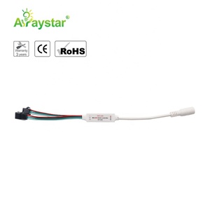Мини Беспроводной RF RGB светодиодный контроллер 17-клавишный пульт дистанционного управления диммер для изменения светодиодной полосы света DC 5V-24V 12A - Product Image 5