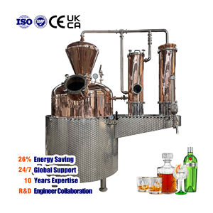 CE 1000L Craft khô Gin rượu nồi vẫn còn khỉ 47 cây bách xù quả chưng cất beefeater thiết bị chưng cất lúa mạch lúa mì ngô - Product Image 1