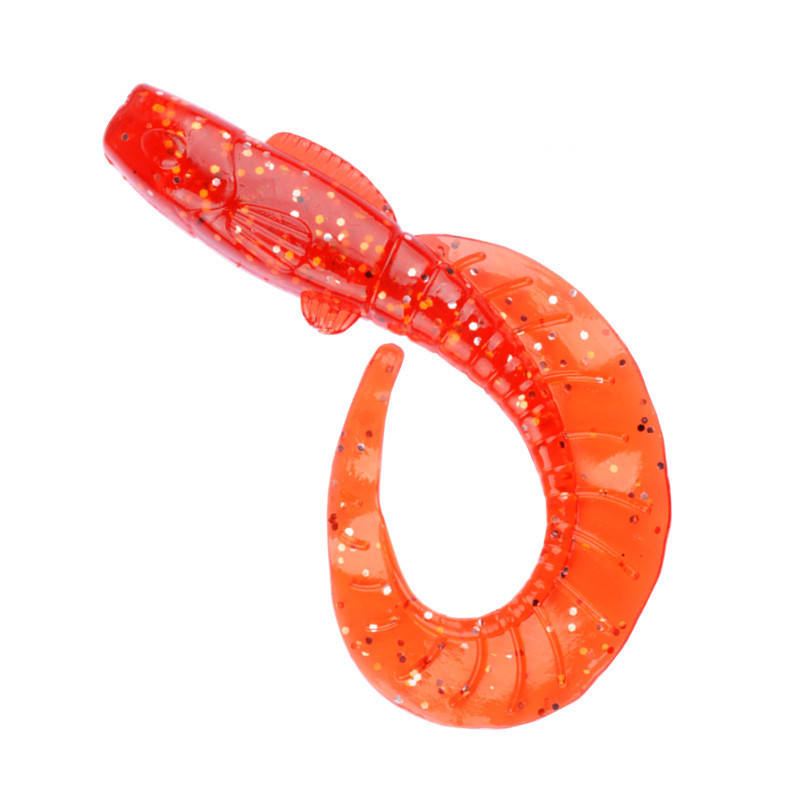 2 rouges transparents - 11 cm - 13 g - Vendu à l'unité en vrac