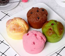 Biscuit feuilleté jaune