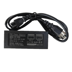 Inyector PoE estándar de fuente de alimentación de 30W, 1 puerto, salida de 48V + 2 RJ45 para punto de acceso - Product Image 1