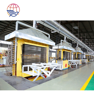 Dispositivo di sollevamento della tavola macchina pressa a caldo per il carico efficiente e lo scarico di compensato nella produzione di pannelli di particelle - Product Image 2
