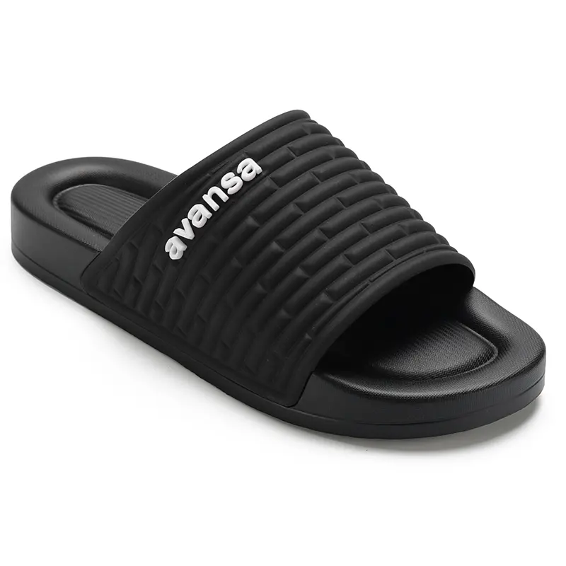 Henghao Oem Low Moq Factory Price Cheap Outdoor Slippers Custom Rubber Logo Slide Sandals Original Mens Flip Flop Sandals 2024