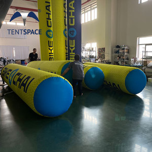 Quảng cáo <span class=keywords><strong>Inflatable</strong></span> cột mang nhãn hiệu <span class=keywords><strong>Inflatable</strong></span> trụ cột Ống bơm hơi với đèn LED cho tổ chức sự kiện - Product Image 6