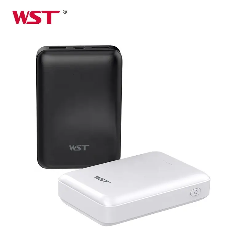 Produtos em alta WST 2024 Novidades Carregador eletrônico para celular Power Bank 10000mah