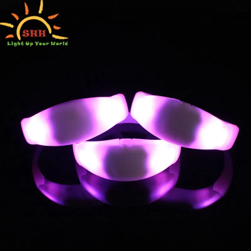 LED Bracelets Light Up Wristbands for Concerts/Festivals/Parties/Night Events