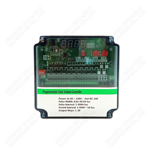 20 líneas 220VAC entrada 24VDC salida pulso Jet válvula controlador de pulso programable para bolsa filtro Baghouse - Product Image 3
