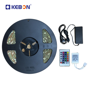 Outdoor Smart with Adapter Removable Controller <strong>DC12V</strong> <strong>RGB</strong> Ip65 Waterproof 5050 Flexible <strong>Led</strong> Light Strip - Product Image 2